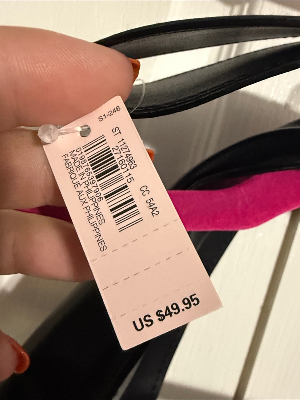 Black Victoria Secret Purse/Tote - Picture 2 of 6